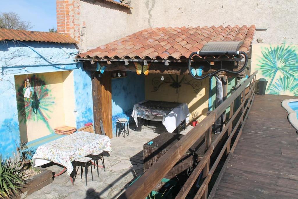 La Celle-sous-GouzonLe Miette, Family House Sleeps 6别墅 外观 照片