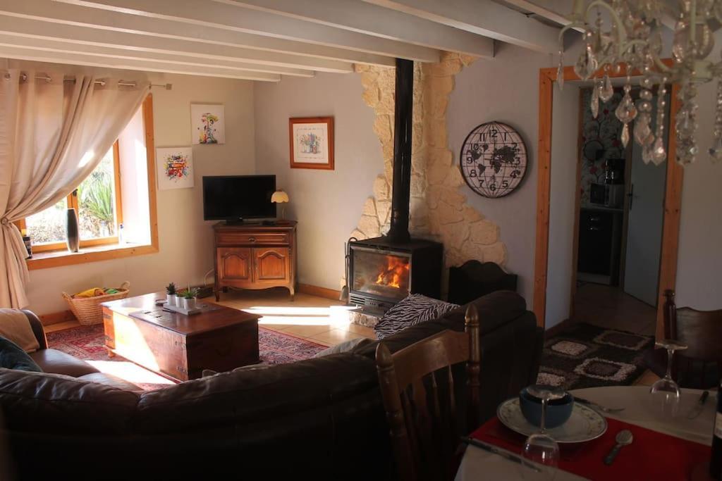 La Celle-sous-GouzonLe Miette, Family House Sleeps 6别墅 外观 照片